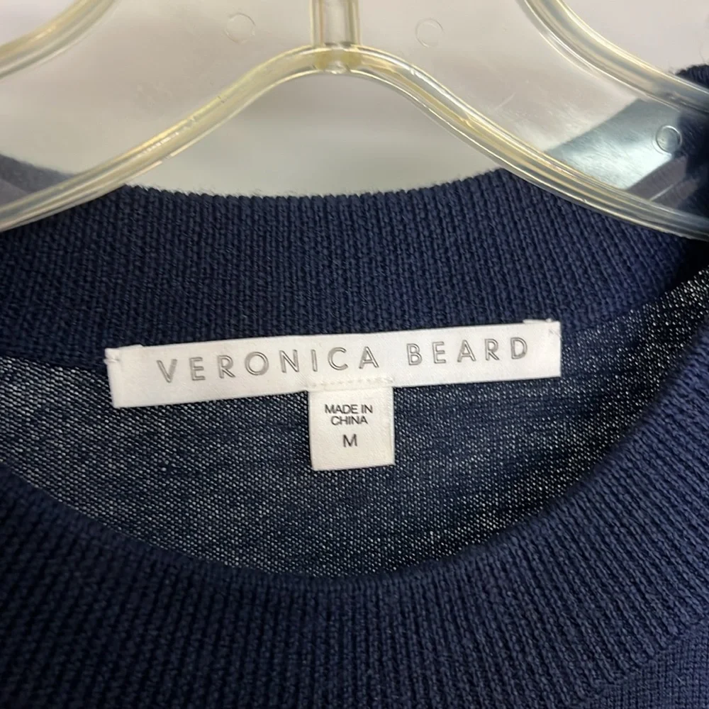 Veronica Beard Ollie Ruffle Hem Sweater- M‎